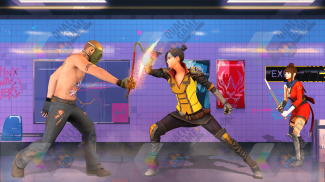 Street Fighting Hero City Game screenshot 2