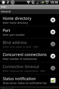 kWS - Android Web Server screenshot 1
