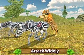 wütend Tiger Simulator screenshot 6