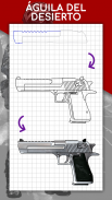 Cómo dibujar armas paso a paso screenshot 10
