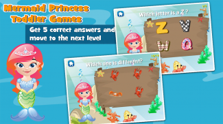 Mermaid Princess Toddler Games screenshot 1