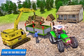 Tractor trolley :Tractor Games screenshot 5