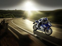 Wallpaper Yamaha YZFR6 moto screenshot 2