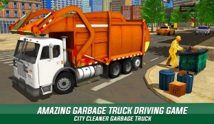 Waste Garbage Truck Driving 3D screenshot 7