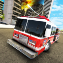 Fire Engine City Rescue: Firefighter Truck Games Icon