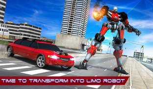 Limo Robot Transformation: Transform Robot Games screenshot 17