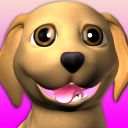 甜说话的小狗：有趣的狗 - Cute Games Now Icon