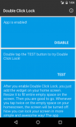 Double Click Lock - Double Tap screenshot 2