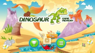 Dinosaurios Memoria de Juego screenshot 0