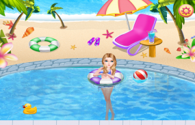 Princess Swimming Pool Fun screenshot 5