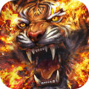 Fire Tiger Live Wallpaper