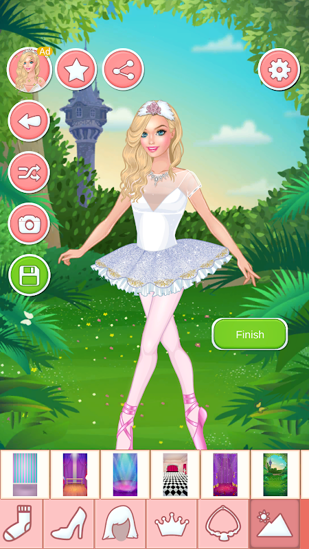 Ballerina Girls - Certifique-se jogo para as meninas que gostam de vestir-se  bailarina meninas na App Store