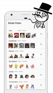 WAStickers Memes divertidos - Pegatinas para WA screenshot 4