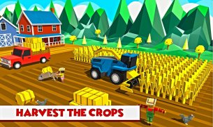 Tiny Farm Family: Costruire Tycoon & Farm Sim screenshot 0