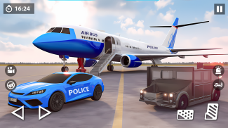 Police Airplane Pilot - Transporter Plane Game 3D screenshot 13