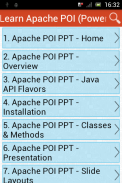 Learn Apache POI (Powerpoint) screenshot 0