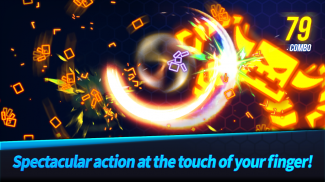 Ninja Slice Master : Stickman Neon Action screenshot 10