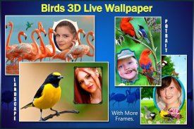 Birds 3D Live Wallpaper screenshot 0