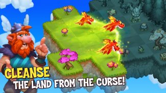 Merge World Above Magic Puzzle screenshot 4