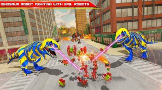 Dino Robot Transform Bike Game screenshot 2