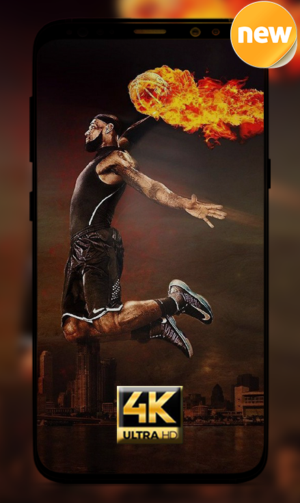 🏀 Wallpaper for Lebron James Lakers APK pour Android Télécharger