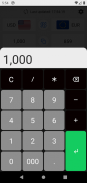 Árfolyam számoló - Pénzváltó screenshot 0