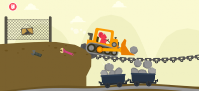 Dinosaur Digger Excavator Game screenshot 0