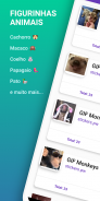 Pegatinas: Animales Graciosos screenshot 2