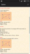 Geometry problems solver screenshot 1