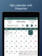 Hijri Gregorian Calendar screenshot 4