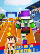 Cowboy 3D Block Skins Running screenshot 4