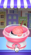 Street Food Cotton Candy Maker - Childhood Memory screenshot 1