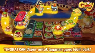 Crazy Chef: Game Masak Cepat di Restoran screenshot 2