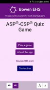 ASP®-CSP® Quiz Game by Bowen EHS screenshot 11