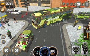 Armee-Bustreiber US Solider Transport Duty 2017 screenshot 2