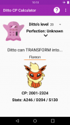 Ditto CP Calculator GO screenshot 5