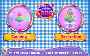 Colorful Cotton Candy screenshot 1