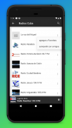 Radios de Cuba - Emisoras de Radios Cubanas Gratis screenshot 0