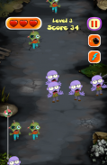 Menghancurkan zombi Halloween screenshot 1