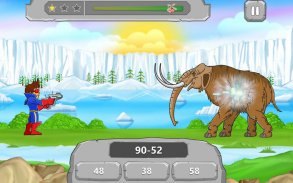 العاب رياضيات ضد ديناصور screenshot 0