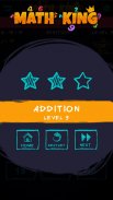 MATH KING - Math Skill Game screenshot 0