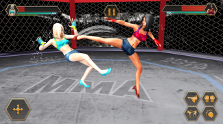 Karate Fighting Kung Fu Fighter Tiger MMA Fighting screenshot 4