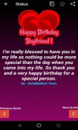 Birthday Wishes for Boyfriend,  BF Greeting Cards screenshot 0