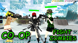 Yandere Zombie Shooter Online screenshot 4