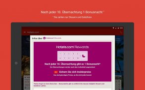 Hotels.com - Hotels vergleichen, buchen & sparen! screenshot 6