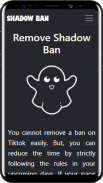 TikTok Shadow Ban Guide screenshot 1
