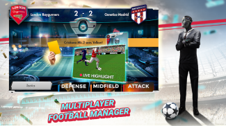 Futuball - Trò chơi nhà quản lý bóng đá tương lai screenshot 2