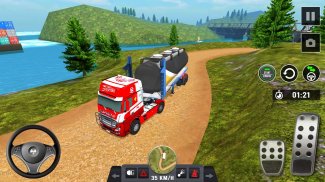 Oil Truck Games: Driving Games screenshot 4