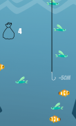 Ocean Clash Shark Fishing Hook screenshot 2