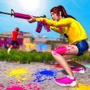 Paintball Arena Battle 3D Icon